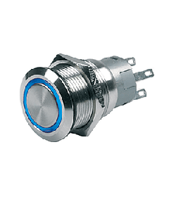 BEP Push-Button Switch 12V Latching On/O 80-511-0003-00