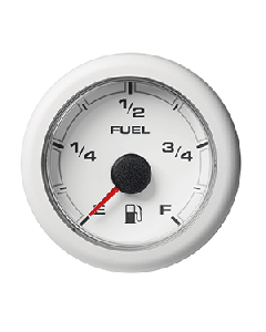 VDO 2-1/16" (52mm) OceanLink Fuel Level Empty – Full White Dial & Bezel A2C1065940001
