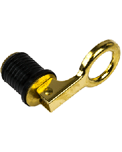 SEA DOG BRASS SNAP HANDLE  DRAIN PLUG 1" 520070-1