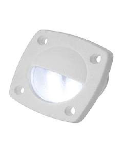 SEA DOG DELRIN LED UTILITY  LIGHT WHITE W/ WHITE FACEPLATE 401321-1