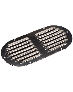 Sea-Dog Stainless Steel Louvered Vent - Oval - 9-1/8" x 4-5/8" 331405-1