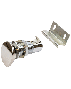 SEA DOG PUSH BUTTON CABINET LATCH & STAINLESS & CHROMED 225400-1