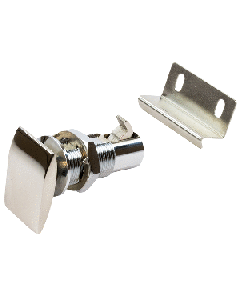 SEA DOG PUSH BUTTON CABINET LATCH RECTANGULAR STAINLESS  225420-1