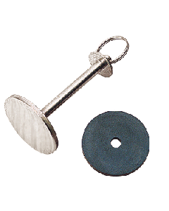 SEA DOG SS HATCH COVER PULL ROUND - GASKET INCLUDED 221842-1