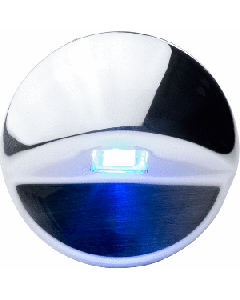 SEA DOG STAINLESS LED COURTESY DOWN LIGHT HALF SPHERE BLUE 401413-1
