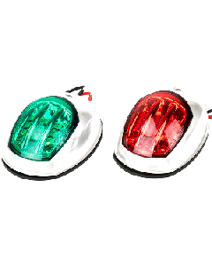 SEA DOG WHITE NYLON LED NAVIGATION LIGHTS PORT &