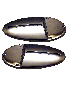 Innovative Lighting LED Docking Light- Mirrored Stainless Steel - Pair 585-0220-7