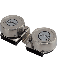 SEA DOG STAINLESS STEEL MINI COMPACT HORN TWIN