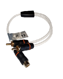 FUSION EL-RCAYM RCA Standard Splitter 1 Female to 2 Male 010-12895-00