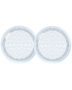 FUSION EL-X651W 6.5" Classic Grill Covers - White f/ EL Series Speakers 010-12789-20