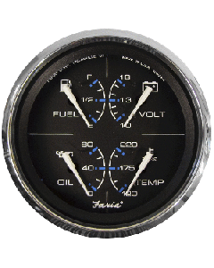 Faria Chesapeake Black 4" Multifunction 33751