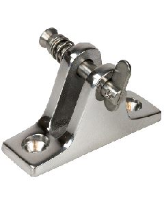 SEA DOG SS ANGLE BASE DECK HINGE - REMOVEABLE PIN