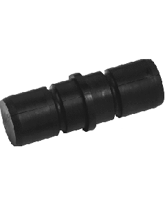 SEA DOG NYLON TUBE CONNECTOR BLACK 7/8" 273300-1