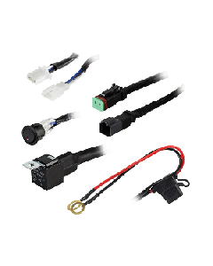 Heise 1 Lamp DR Wiring Harness and Switch Kit HE-SLWH1