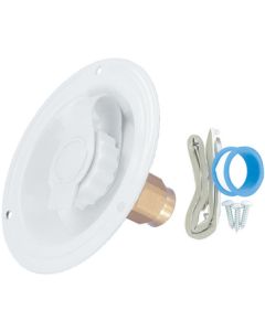 Valterra Water Inlet Lead Free White VLT A010176LFVP