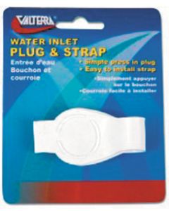 Valterra 3/4In Plug W/ Strapwht Carde VLT A0170SVP