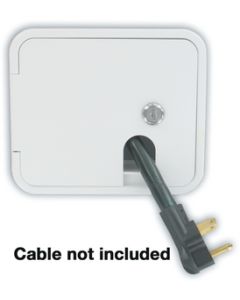 Valterra White Electrical Hatch VLT A102150VP