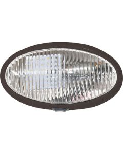VALTERRA OVAL PORCHLIGHT BLACK W/SWITCH DG71259VP