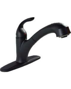 VALTERRA PREM 1-HANDLE PULLOUT MAT BLK P PF231741