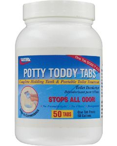 Valterra Potty Toddy Tabs Bottle Of 50 VLT Q5004