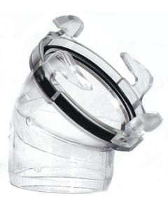 Valterra 45Deg Hose Adapter Clear VLT T1026