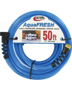 Valterra Aquafresh Drinking Water Hose W/Hose Savers 5/8Inx25' Bl VLT W019300