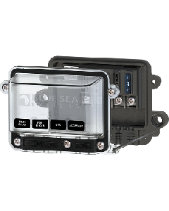 BLUE SEA 5056 FUSE BLOCK ST BLADE WITH COVER 5056