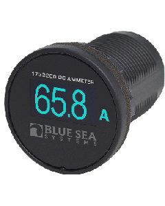 BLUE SEA 1732200 MINI OLED AMP METER BLUE 1732200