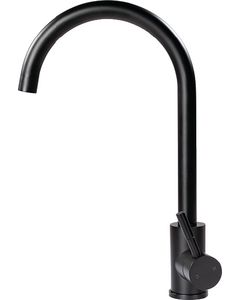 FAUCET CURVED GNK -BLACK MATTE