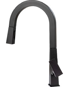 FAUCET PULLDOWN BLACK MATTE