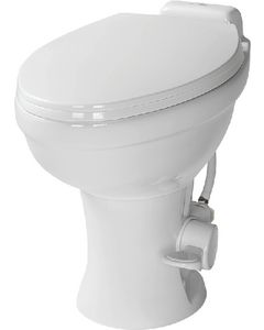 LIPPERT FLOWMAX TOILET 18  WHT FT FLSH LPC 2022113192