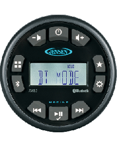 JENSEN 3" JMS3RTL Bluetooth AM/FM/WB/USB Waterproof Stereo - Black JMS3RTL
