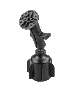 RAM MOUNT STUBBY CUP HOLDER MOUNT W/ ROUND PLATE RAP-B-299-4-202U