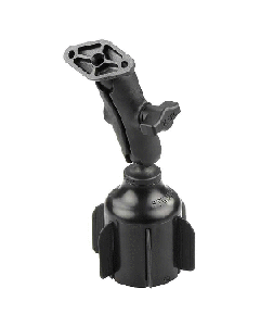 RAM Mount RAM Stubby™ Cup Holder Mount w/Diamond Plate RAP-B-299-4-238U