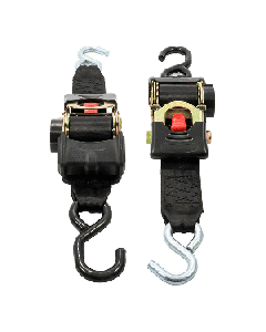 CAMCO TIE DOWN STRAPS 2" WIDTH 6" DUAL HOOKS 50031