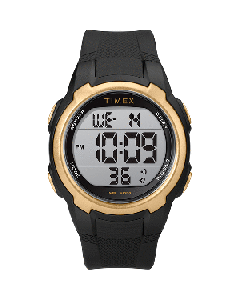 TIMEX T100 BLACK/GOLD 150 LAP  TW5M33600SO