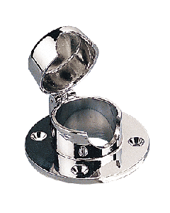 SEA DOG CHROME BRASS HINGED CHAIN DECK PIPE 322080-1