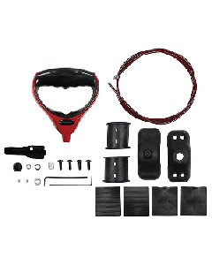 T-H MARINE G FORCE HANDLE W/ TROLLING MOTOR CLAMP RED