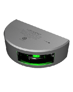 LOPOLIGHT GREEN STARBOARD SIDELIGHT 2NM 6M CABLE 301-001-6M