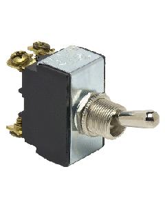 COLE HERSEE HEAVY DUTY TOGGLE SWITCH DPST ON-OFF 4 SCREW 5588-BP