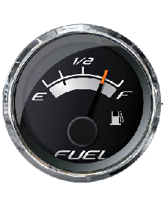 FARIA PLATINUM 2"FUEL LEVEL GAUGE (E-1/2-F) 22021