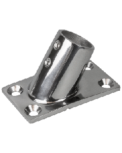 SEA DOG RAIL BASE FITTING RECTANGULAR BASE 60 DEGREE