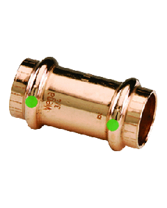 Viega ProPress 1/2" Copper Coupling w/St 78047
