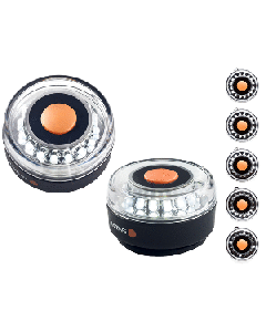 NAVISAFE NAVILIGHT ALL-WHITE 5 MODE 360 DEGREE 2NM W/MAGNET