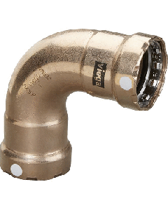 Viega MegaPress 1" 90&deg; Copper Nickel 88010