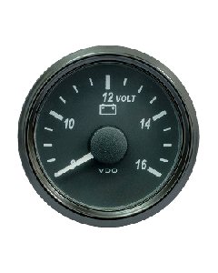 VDO SINGLEVIU 52MM (2-1/16") VOLTMETER F/ 12V SYSTEMS A2C3832770030