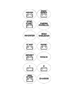 BEP 701 CONTOUR BATTERY MASTER SWITCH 713