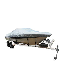 CARVER FLEX-FIT PRO POLYESTER SIZE 11 BOAT COVER F/ V-HULL 79011