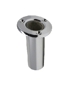 TACO FLUSH MOUNT ROD HOLDER 10 DEGREE BLACK ALUMINUM F31-0702BXY