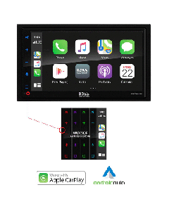 BOSS AUDIO MARINE GAUGE RECEIVER - MRCP9685A MRCP9685A